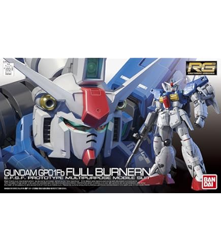 Amazon.com: #12 RX78GP01 Gundam GP01 Zephyrantes, Bandai RG 1/144